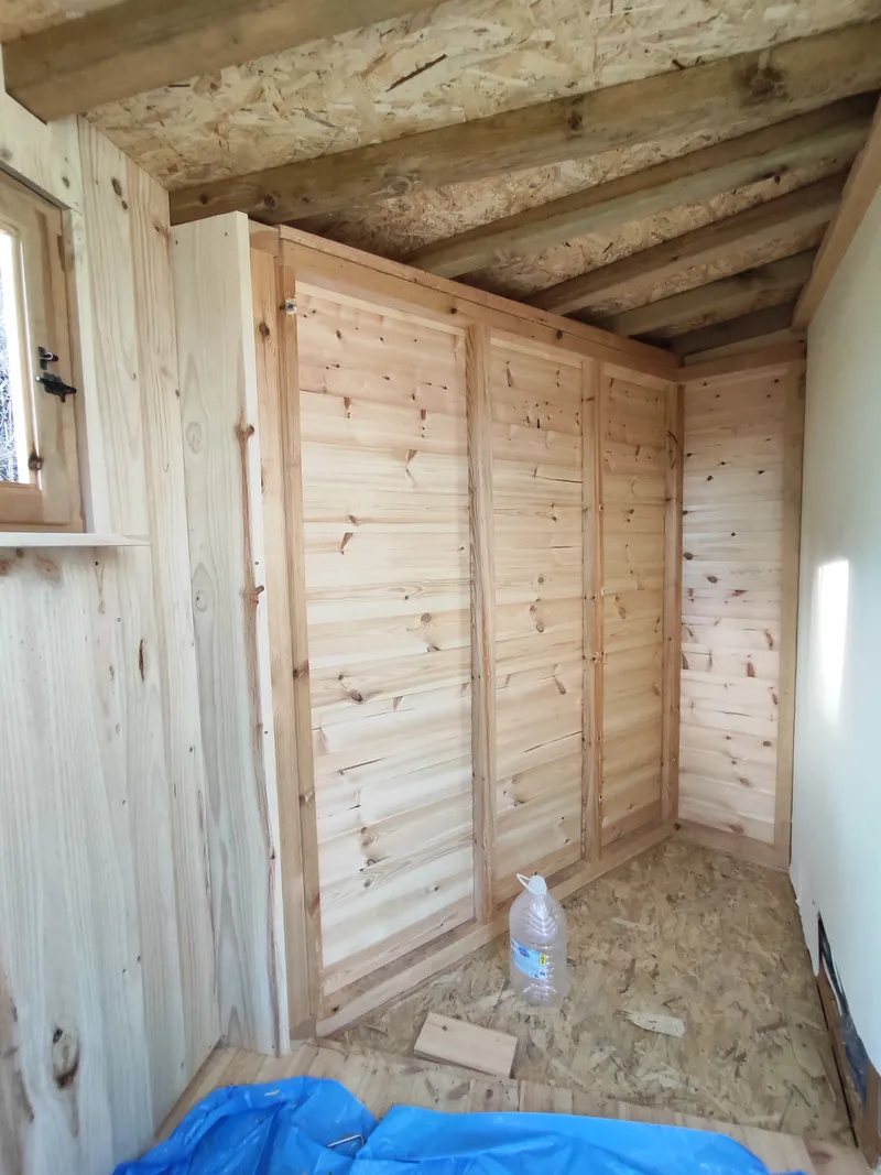 Cuarto de baño para una yurta