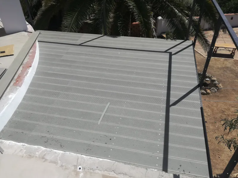 Terraza de composite