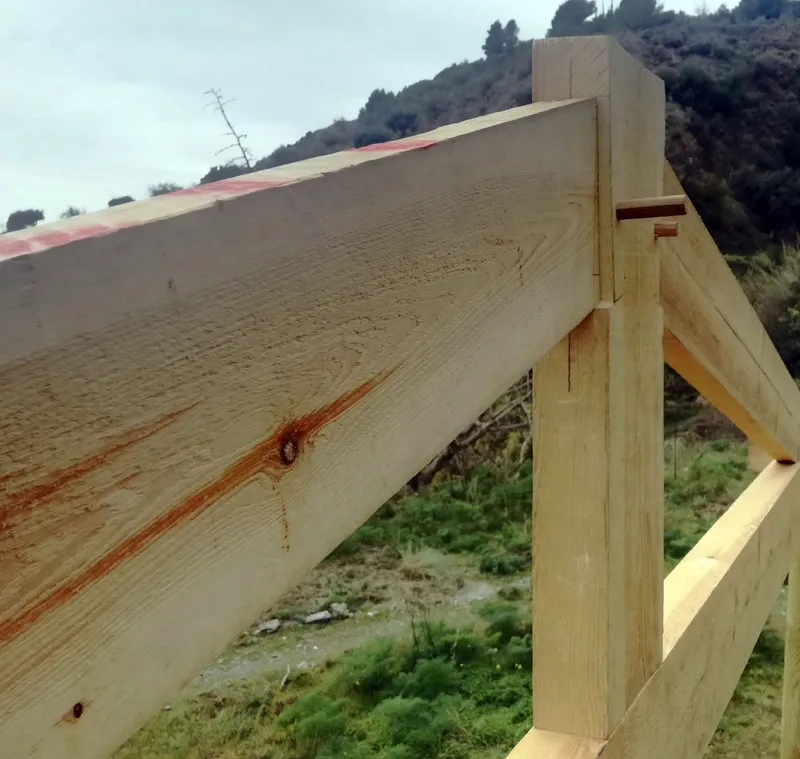 Pérgola en El Minchal para Inés