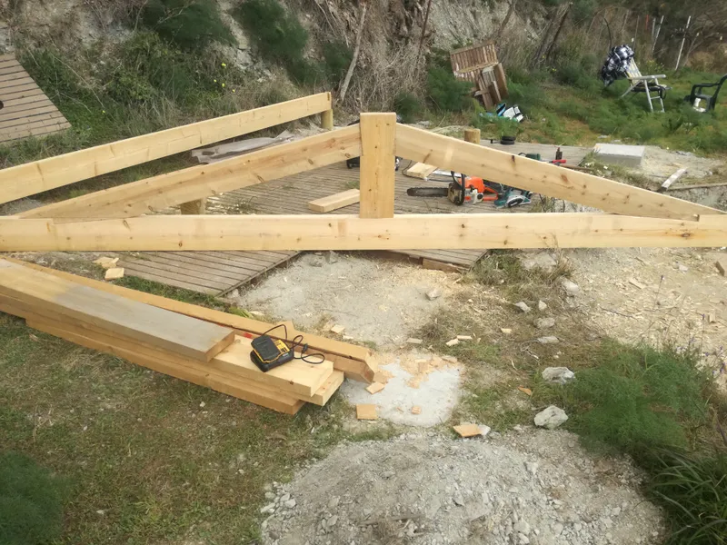 Pérgola en El Minchal — 2
