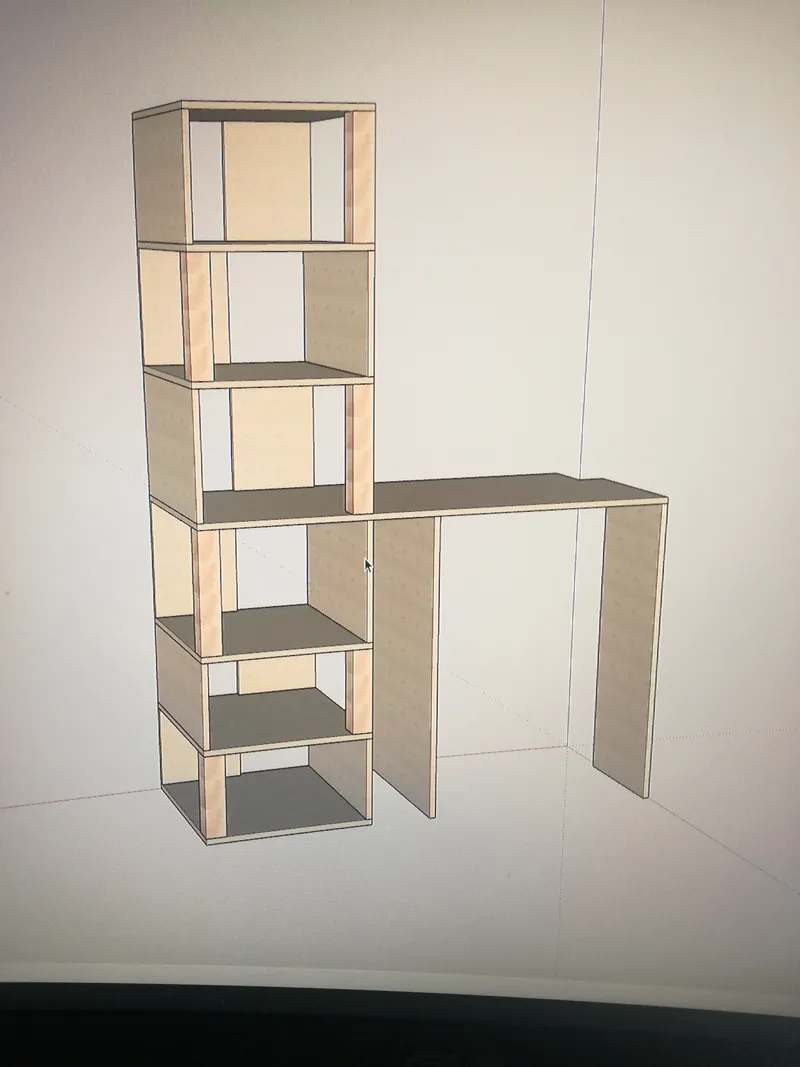 Estanterías para un taller de costura — 3